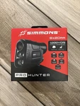 Simmons Pro Hunter SPH1000 Laser Rangefinder 6X20MM Yards Nib. Fixed Price $100.00.