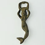 Mermaid Bottle Opener Cast Iron Hand Held Rustic Nautical Beach Bar Tool Decor. Fixed Price $10.25.