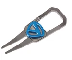 Taylormade Japan Golf Green Fork Divot Tool Carabiner W/ Ball Marker UN102 Blue. Fixed Price $20.99.