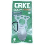New Crkt Eat'n Tool Titanium Keychain Multi Spork Bottle Opener Screwdriver. Fixed Price $14.95.