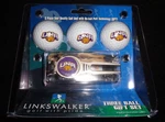 Linkswalker Na Lions Logo Golf Balls Divot Tool Marker Wooden Tees. Fixed Price $19.00.