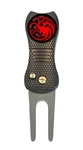 Got House Targaryen Game Of Thrones Golf Ball Marker + Switchblade Divot Tool. Fixed Price $14.99.