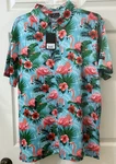 Nwt Yatta Golf Men's Med Pau Hana Polo Shirt Floral Flamingo Usd $50.00. Fixed Price $18.99.