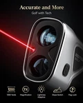 Redtiger Light-adaptive Display Golf Rangefinder 1200 Yard With Slope 7X Zoom. Fixed Price $99.99.