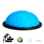 Uimoso 23"HALF Exercise Ball Trainer Yoga Balance Stability Resistance Band. Fixed Price $38.99.