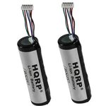 2-PACK Hqrp Battery For Garmin Astro DC20 DC30 DC40 Gps Dog Collar Transmitters. Fixed Price $36.95.