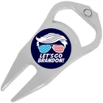 Lets Brandon Trump Hair Golf Ball Marker Divot Repair Tool Bottle Opener. Fixed Price $15.88.