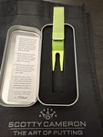 Scotty Cameron Clip Pivot Tool-hive Green- Limited Gallery Release-new Tin. Fixed Price $89.00.