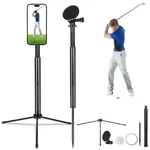 Tripod & Monopod,golf Swing Phone HOLDER,47.6" Magnetic Adjustable Alumi.... Fixed Price $71.51.