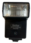 Vivitar Auto Thyrister 550FD Camera Flash Unit, Tested/works, Battery Area Clean. Fixed Price $25.24.