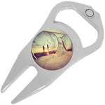 Sunglasses Beach Golf Ball Marker Divot Repair Tool Bottle Opener. Fixed Price $15.88.