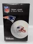 Wilson Ultra 1 Team Logo Golf Balls Nfl New England Patriots Unused. Fixed Price $19.99.