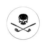 Skull And Crossed Clubs Golf Ball Marker Pirate. Fixed Price $5.99.