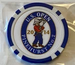 U.s. Open 2014 Pinehurst No. Clay Poker Chip -golf Ball Marker. Fixed Price $14.94.