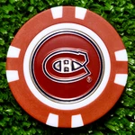 Nhl Montreal Canadiens Golf Ball Marker Magnetic Poker Chip New. Fixed Price $6.75.