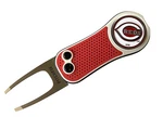 Cincinnati Reds Pitchfix 3.0 Switchblade Divot Tool W/golf Ball Marker. Fixed Price $18.95.