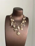 Vintage Wear The Sea Breeze Necklace Gold Tone Shell Charm Coastal. Fixed Price $45.00.