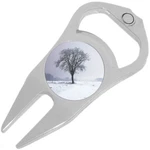 Snow Tree Golf Ball Marker Divot Repair Tool Bottle Opener. Fixed Price $15.88.
