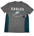 Nwt Philadelphia Eagles Nfl Team Apparel Mens Logo Gray Tee Shirt Size Dri-fit. Fixed Price $19.99.