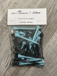 Scotty Cameron/titleist Golf Event Sample Wood 50 Tees, 2 3/4 In, Blue/black. Fixed Price $44.99.