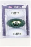 Team Golf Nfl Green Bay Packers Regulation Balls 3-PACK. Fixed Price $7.99.