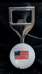 Vintage Taylormade Golf Ball Bottle Opener With American Flag - Great Gift!. Fixed Price $5.00.