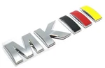 Rear Trunk Badge Emblem " Mkiii German Flag Colors For Vw Golf Jetta Vento MK3. Fixed Price $5.90.