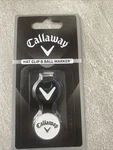 Callaway Golf Hat Clip Ball Marker - Black / White Brand New. Fixed Price $8.90.