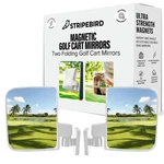 Stripebird Magnetic Golf Cart Mirrors 2.0 (white) No Drilling Ultra-str.... Fixed Price $48.55.