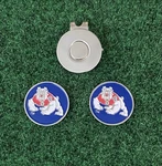 Fresno State Bulldogs Golf Ball Markers And Hat Clip.. Fixed Price $9.99.