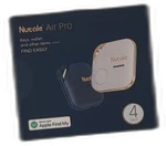 Nutale Airpro Key Finder Tag (ios Only), Bluetooth Tracker Item Locator 4 Pack. Fixed Price $6.99.