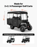 Golf Cart Cover, Pvc Coating & Windproof Hook Design 932. Fixed Price $109.06.