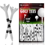 Plastic Golf Tees 50 Pack 2-3/4" Reduce Friction & Spin Prong White. Fixed Price $13.19.