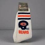 Men's Nfl Chicago Bears Socks 10-13 Sport Sox Acrylic Helmet 1980S Made Usa Nos.. Fixed Price $23.91.