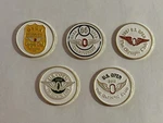 All Five U.s. Open Championship Coin Golf Markers Hosted By The Olympic Club. Fixed Price $79.96.