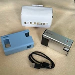Golfzon Caddytalk Cube Rangefinder Silver With Usb Cable & White Case. Fixed Price $199.99.