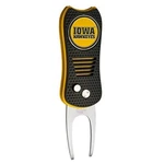 Team Golf Ncaa Iowa Hawkeyes Switchblade Divot Tool With Ball Marker. Fixed Price $11.99.