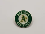 Mlb Baseball Team Oakland Athletics Logo Hard Enamel Brooch Pin, Hat. Fixed Price $8.96.