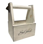 Signs By The Sea Beverage Caddy Wooden Island Beer Golf W/ Bottle Opener. Fixed Price $54.95.