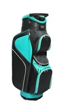Majek Ladies Black Teal Golf Bag 9 Inch 14-WAY Friendly Separator Top. Fixed Price $169.95.
