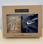 Vintage Nib 90S Nike Golf Gift Set Towel, Tees, Repair Tool, Ball Markers. Fixed Price $59.00.