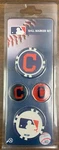Cleveland Indians 4 Piece Ball Marker Set New Wincraft. Fixed Price $15.00.