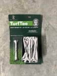 Zero Friction Turf Tees Power 3-PRONG (3" White, 30PK) Golf / Repair Tool. Fixed Price $8.99.