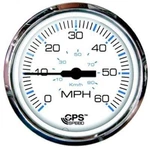 Faria Chesapeake White 4" Gauge - 60 Mph Gps Speedometer F33839. Fixed Price $199.99.