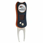 Denver Broncos Switchblade Divot Tool With Ball Marker, Magnetically Attached. Fixed Price $18.98.