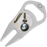 Antique Cameo Golf Ball Marker Divot Repair Tool Bottle Opener. Fixed Price $15.88.