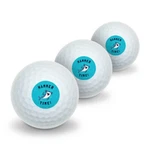 Hammerhead Shark Time Funny Humor Novelty Golf Balls 3 Pack. Fixed Price $10.99.