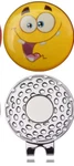 Golf Hat Clips (2) Ball Marker Magnetic Oh Ok Emoji. Fixed Price $15.00.