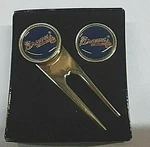 Atlanta Braves Mlb Golf Divot Tool And Ball Marker. Fixed Price $14.99.