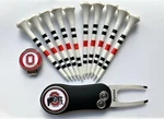 Ohio State Buckeyes Golf Gift Pack Pitchfix Divot Tool Ball Markers Tees. Fixed Price $26.95.